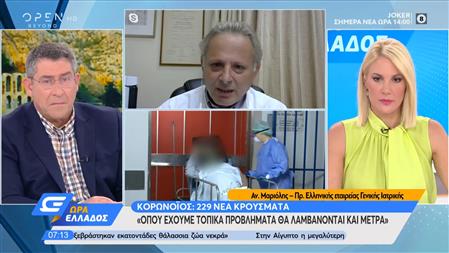Μαριόλης για κορονοϊό: Θεαματικά τα αποτελέσματα, εάν εφαρμοστούν τα μέτρα