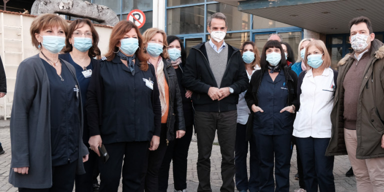 Κυριάκος Μητσοτάκης στο Ιπποκράτειο: Θα φτιάξουμε ένα νέο ΕΣΥ