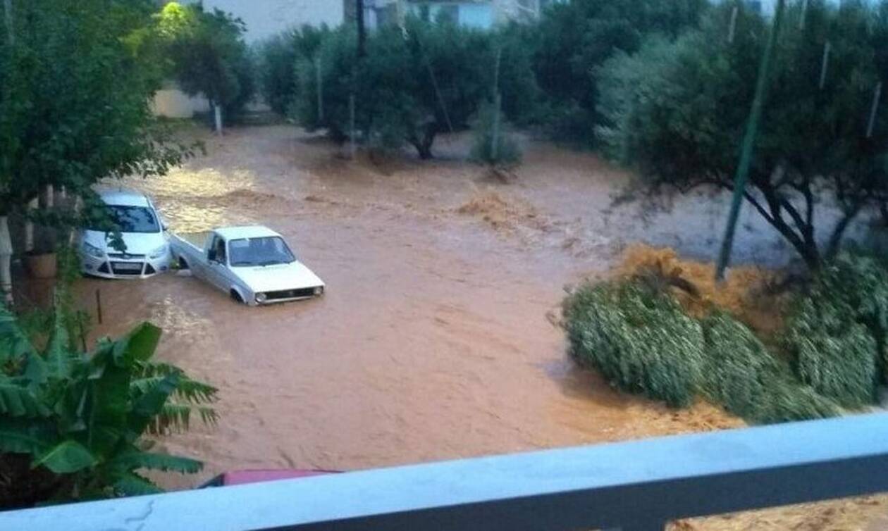 Κρήτη: Στο έλεος της κακοκαιρίας από χθες