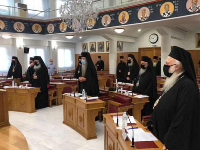 Ιερά Σύνοδος: Συναινεί με τα μέτρα της κυβέρνησης για τις εκκλησίες