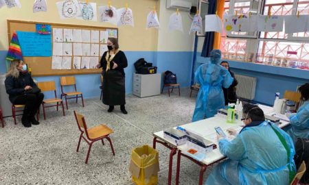 Πρόεδρος της Διδασκαλικής Ομοσπονδίας Ελλάδος: «Από το Σεπτέμβριο φωνάζουμε για rapid tests στους εκπαιδευτικούς»