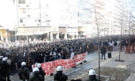 Θεσσαλονίκη: Η επιχείρηση εκκένωσης της πρυτανείας και οι συλλήψεις