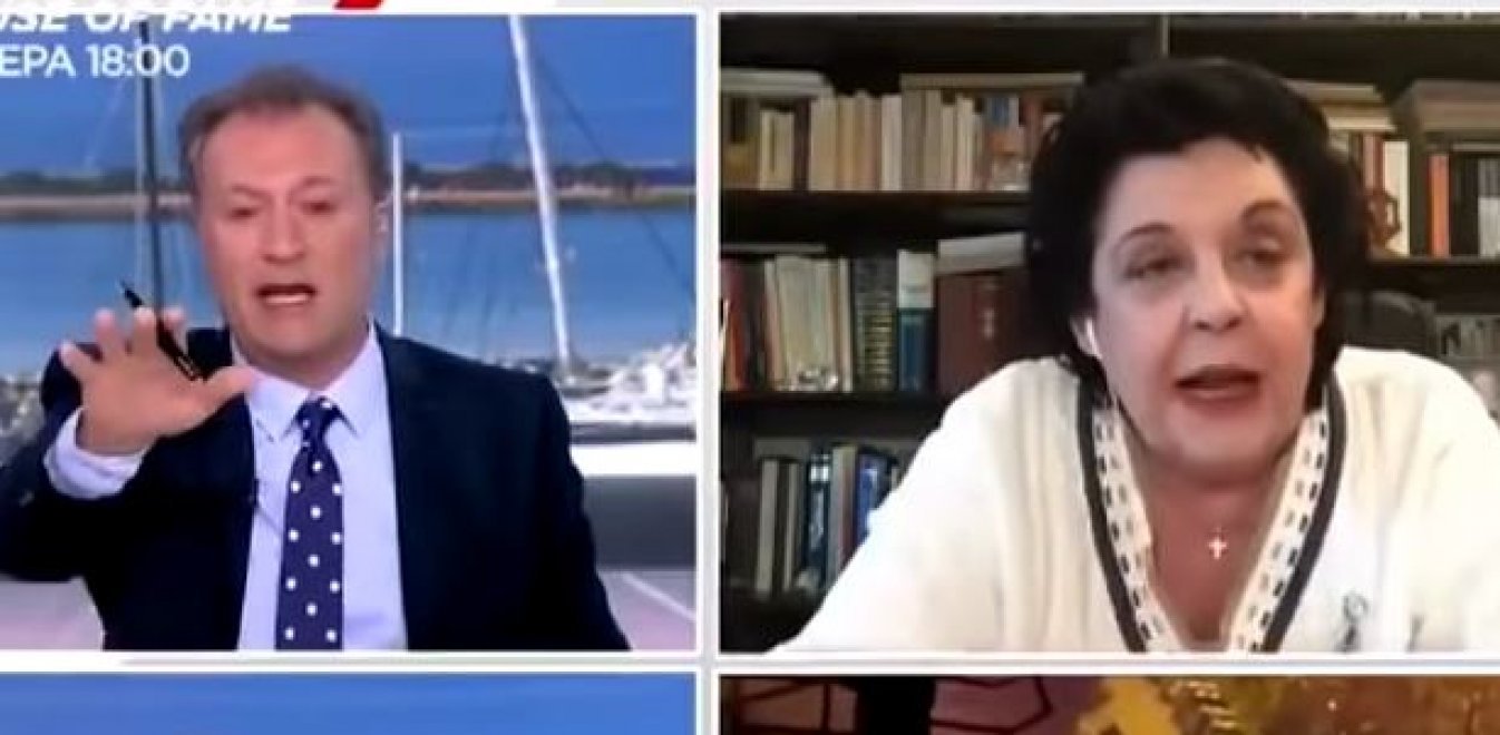 Λιάνα Κανέλλη: Την έκοψαν στον αέρα του ΣΚΑΪ επειδή αναφέρθηκε σε βίντεο με ύβρεις αστυνομικών
